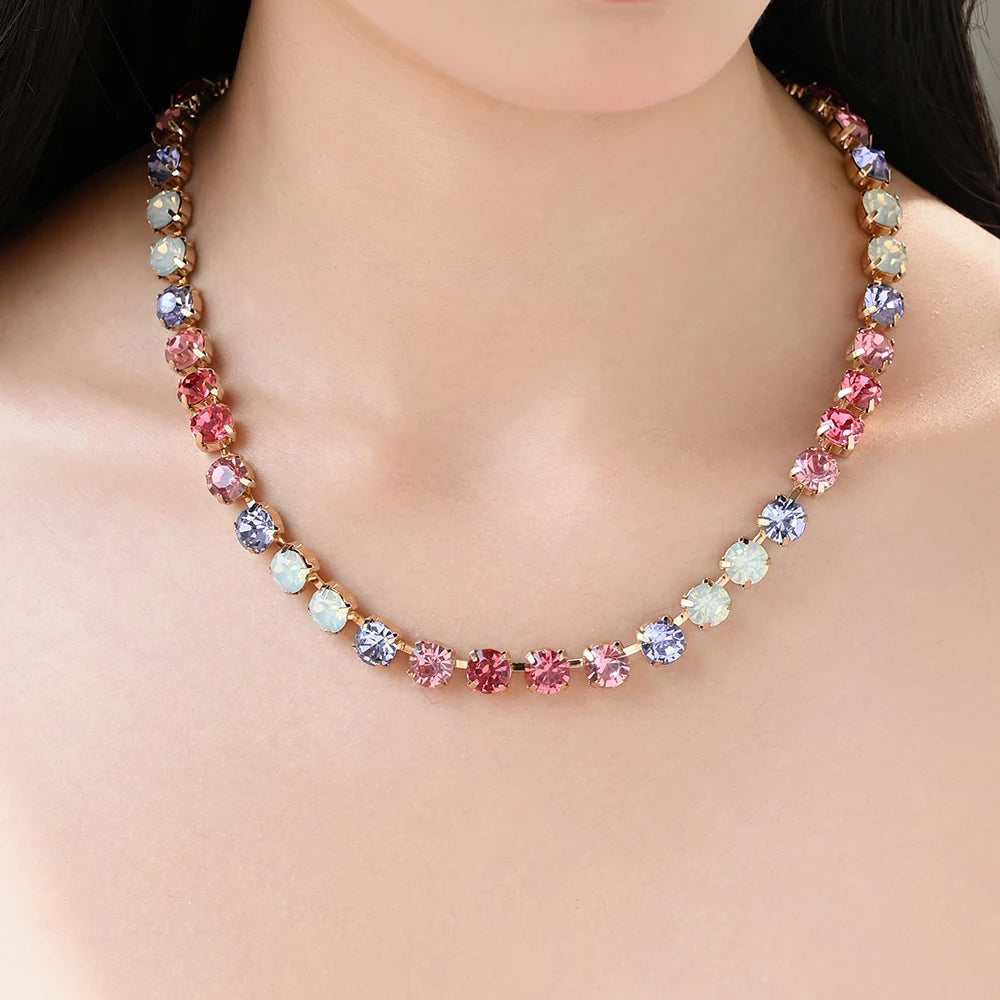 17.72" Baddie Candy Choker Necklace