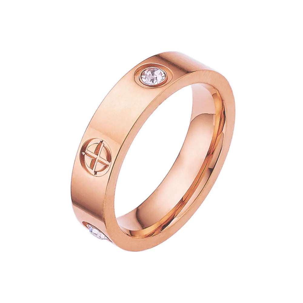 Size 10, 11 Stainless Steel Love Ring