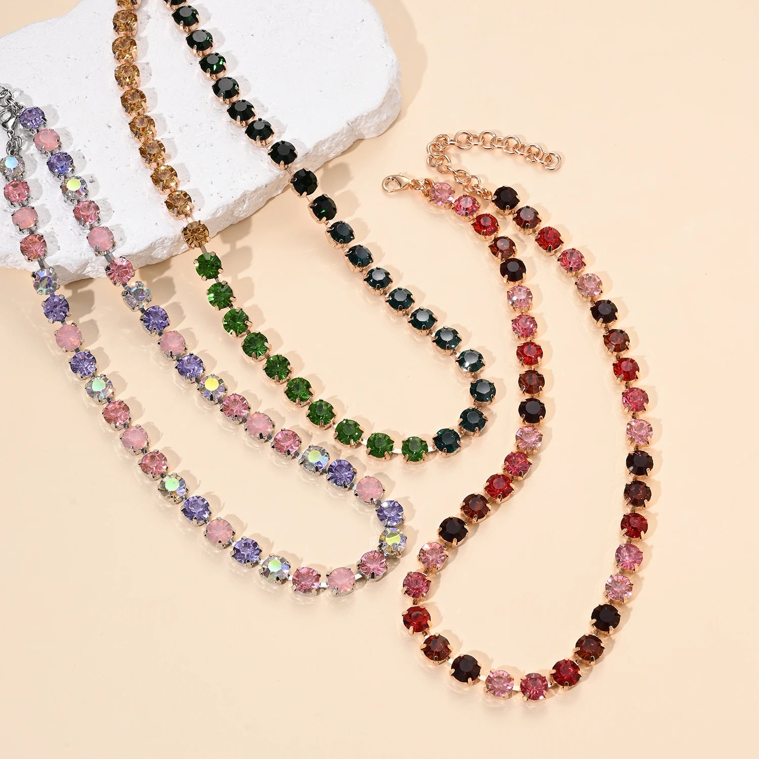 17.72" Baddie Candy Choker Necklace